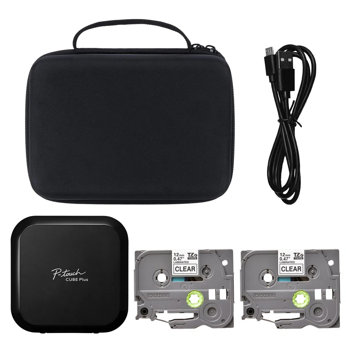 Hart Schutzhülle kompatibel mit Brother P-Touch Cube Plus PT-P710BT Beschriftungsgerät