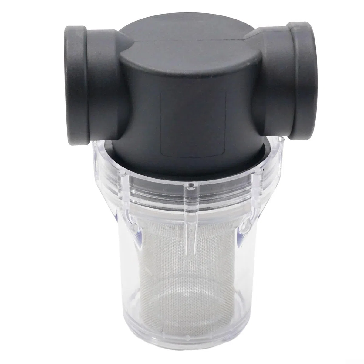 Inline-Wasserpumpen-Filtersieb für Gartenbewässerungssysteme mit 40 Mesh oder 80 Mesh Filtration und kompatibel mit Standard-Rohrgewinden (2,5 cm 40 Mesh)