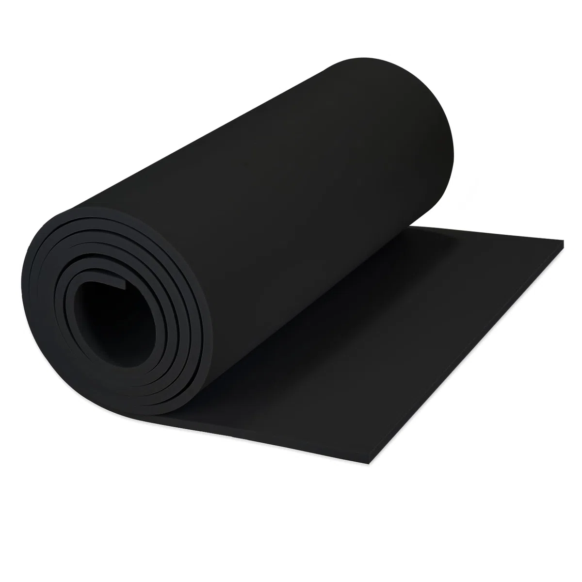 Schwarze EVA Schaumstoff, 5mm dick (1-10mm) EVA Foam, 34cmx200cm mit hoher Dichte 86kg/m3 EVA Schaum, Schaumstoffplatte für Cosplay Kostüm, Basteln, DIY Projekte (Schwarz 5mm)