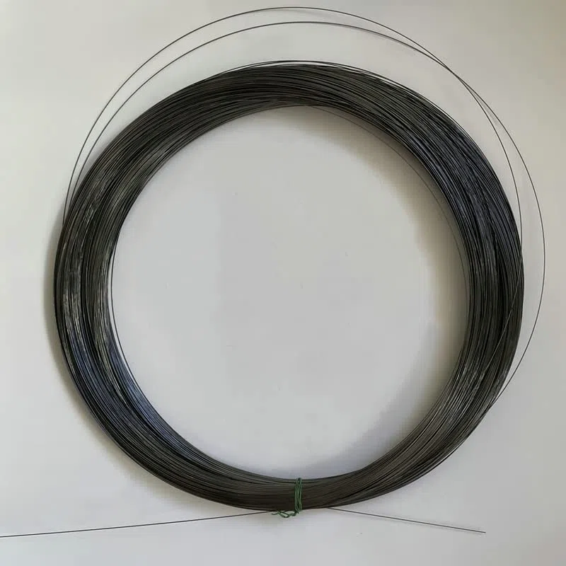 1 m Superelastische Nitinol-Legierung, Nickel-Titan, Gerader Draht, 0,1-1,8 mm, Schwarz, 0,7 mm x 1 m