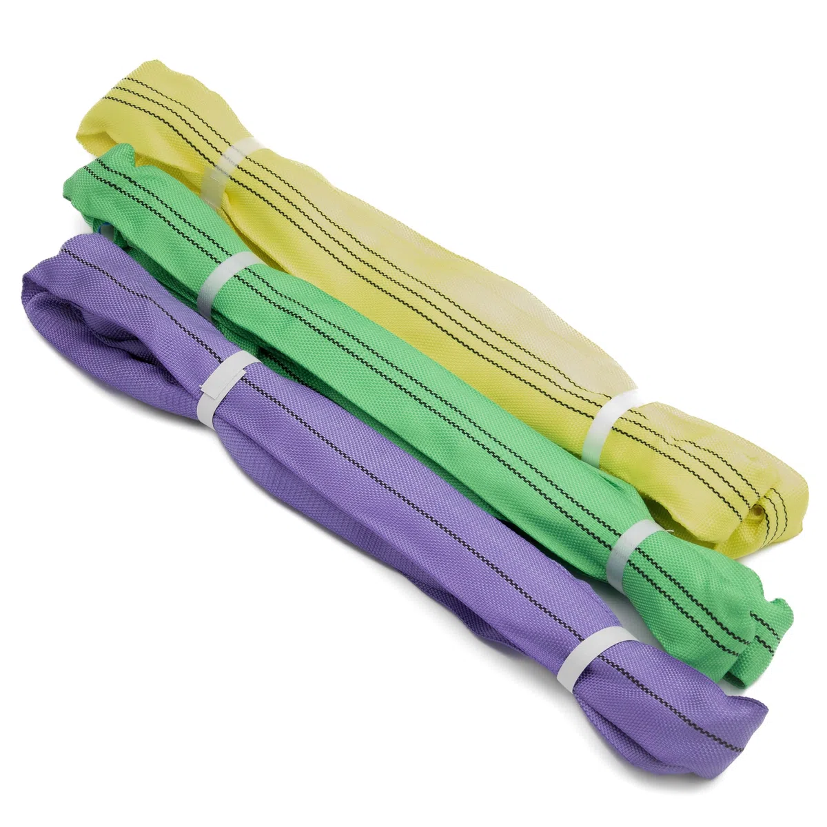 Rundschlinge 4m Umfang 2t Tragkraft - Rundschlingen EN1492-2 - Langlebige, aus Polyester - 2t Tragkraft
