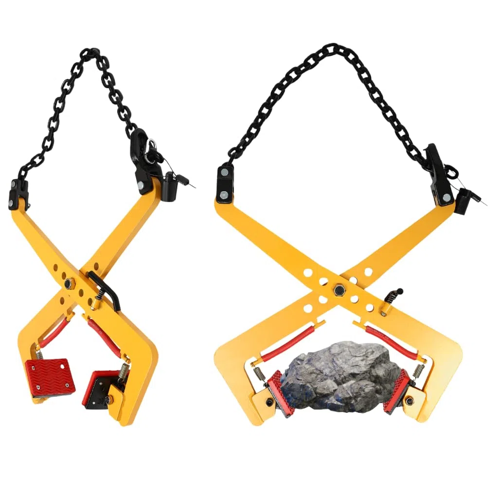 Bordsteinversetzzange Versetzzange Hebezange Bordstein Bordsteinträger 350KG Vertikale Hebevorrichtung Kranzange Bordsteinrahmen Aufzug Klemme Hebeklammer Steinklammer