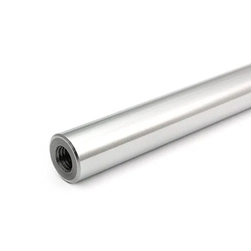 Präzisionswelle 25mm h6 geschliffen & gehärtet, 300mm, Gewindebohrungen M12x30