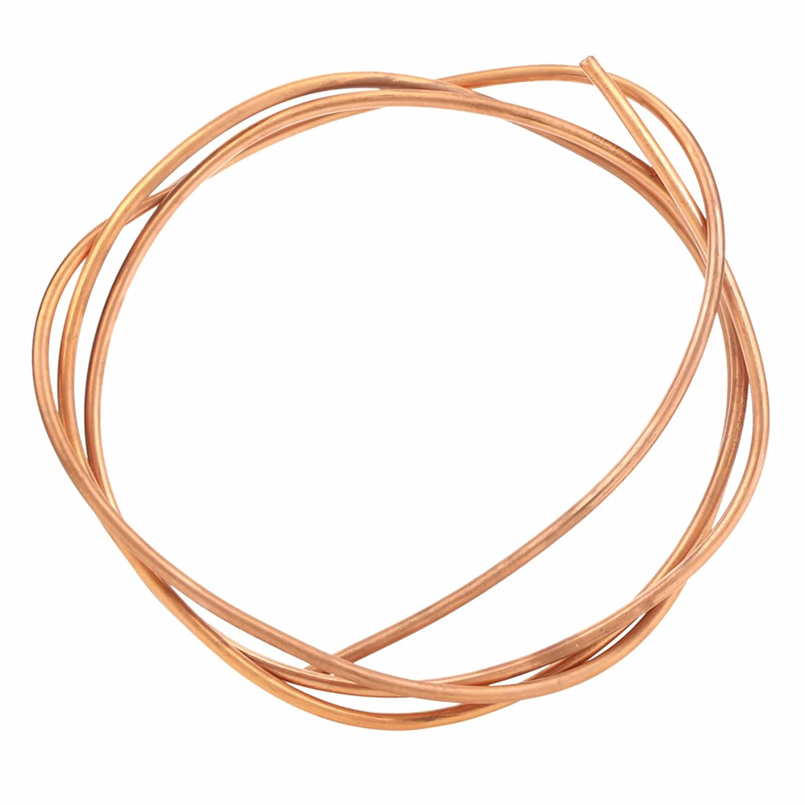2 Meter Kupferrohr Weichkupferrohr C1100 T2 6mm Außendurchmesser 5mm Innendurchmesser für Kühlschrank Gefrierschrank Klimaanlage