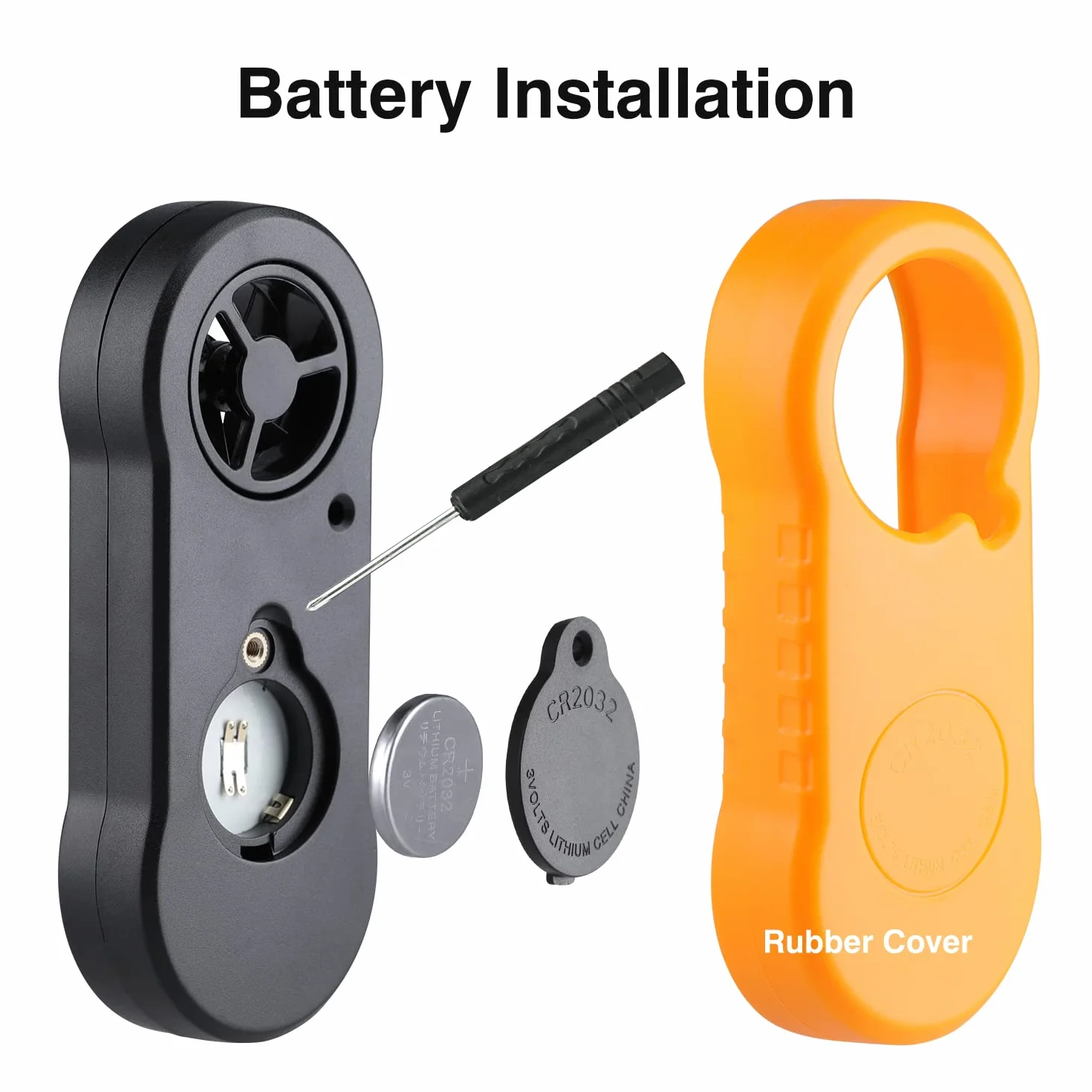 Digitales Anemometer Handheld, Windgeschwindigkeitsmesser Windmesser Luftstromgeschwindigkeitsmesser zur Messung von Windkälte Temperatur Geschwindigkeit, Windmesser Thermometer Messgerät für Schießen