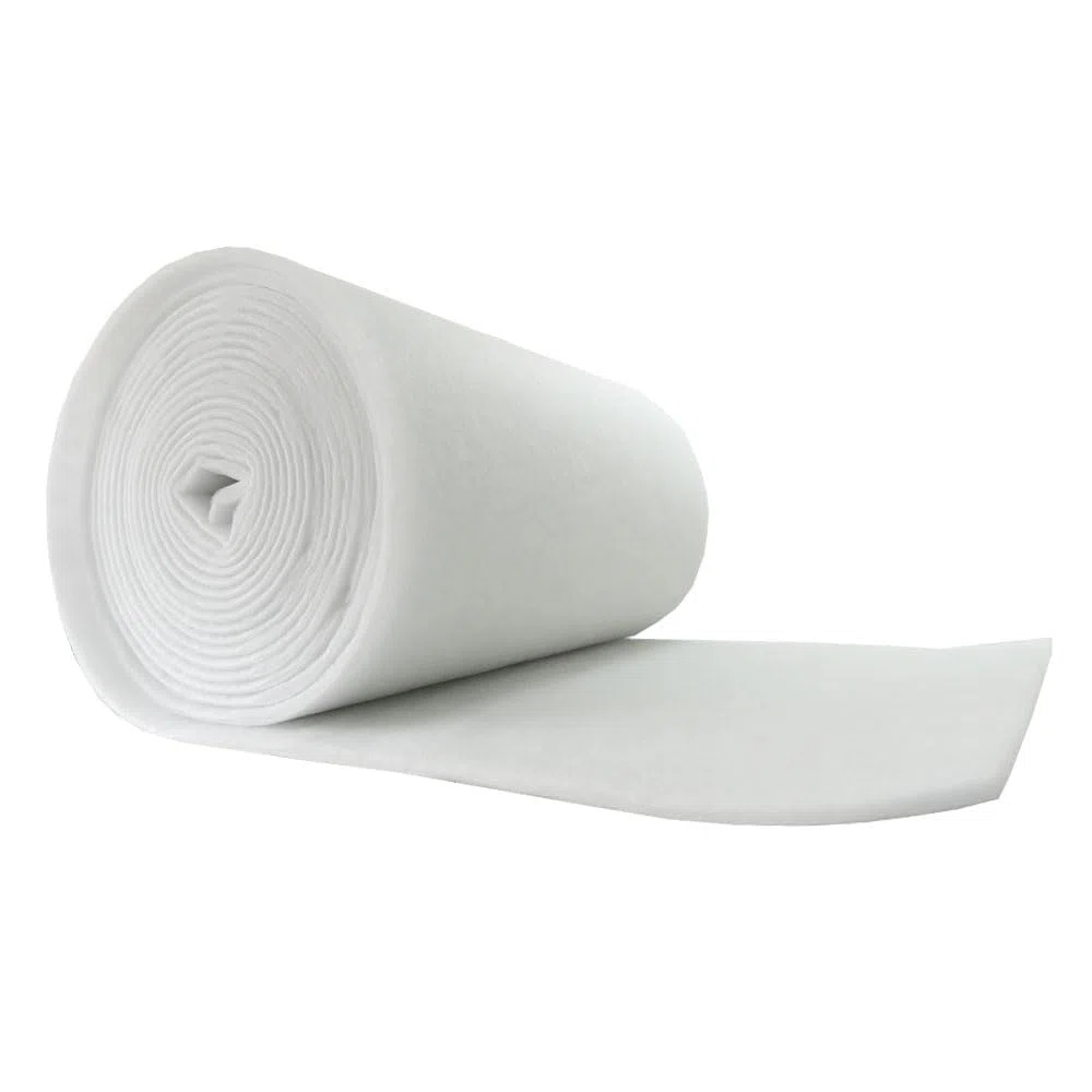 Filtermatte G4 weiß, 20mm dick, 1x1m, Filtervlies für Lüftungsanlagen & Industrieanlagen