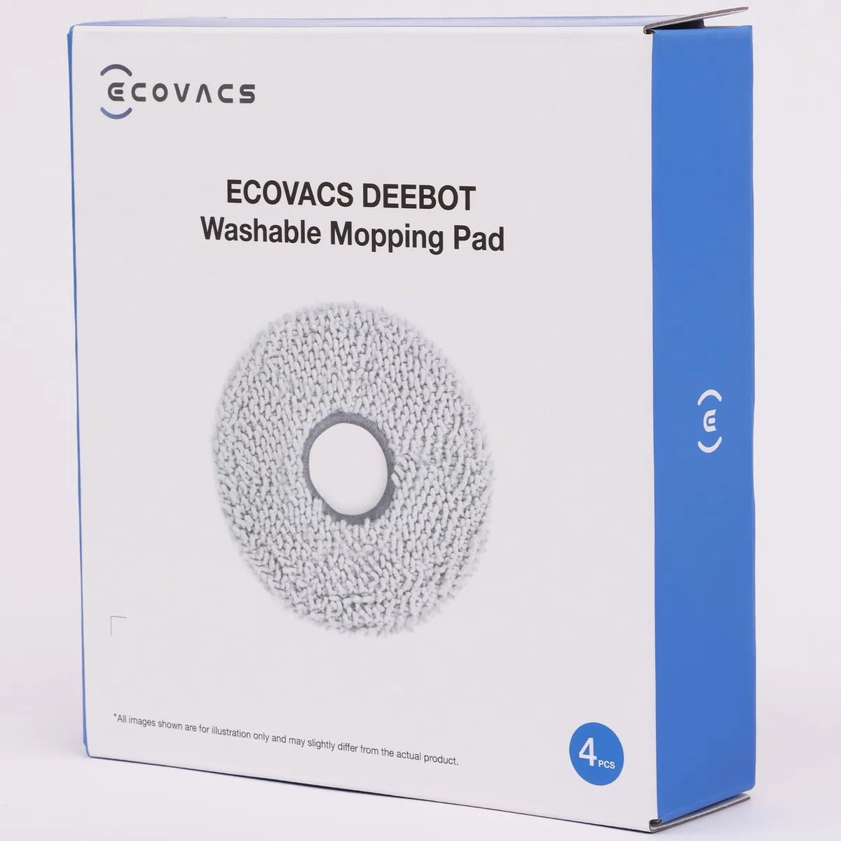ECOVACS Waschbare/wiederverwendbare Reinigungstücher für den Staubsaugerroboter DEEBOT X5 OMNI/X5 PRO OMNI, DCC040047