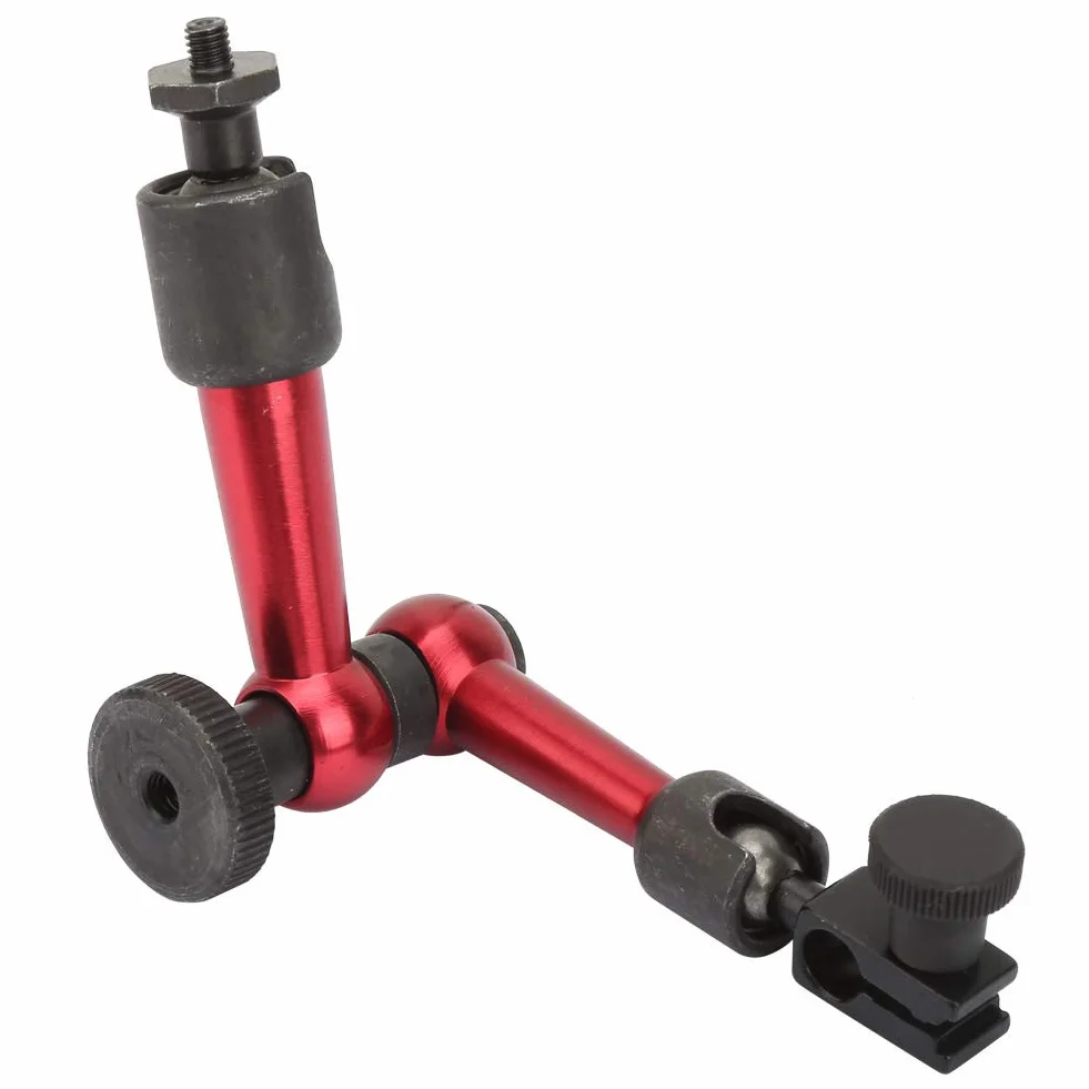 Messuhrständer, einstellbarer universeller Messuhrhalter für digitale Messuhr, magnetischer Metallfußhalter
