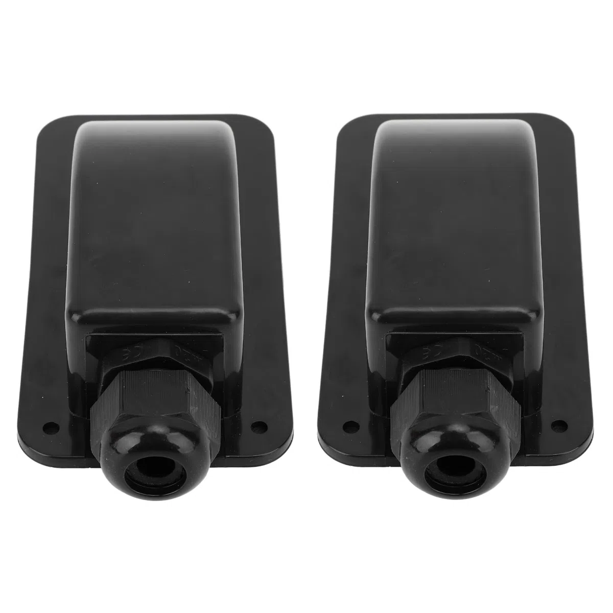 Solar-Kabeleinführungsverschraubung, Wasserdichter Tropfenförmiger Anschluss für 6 Mm²-12 mm² Kabel, Wohnmobil, Boot, Yacht, Dach für Wohnmobil (Black)