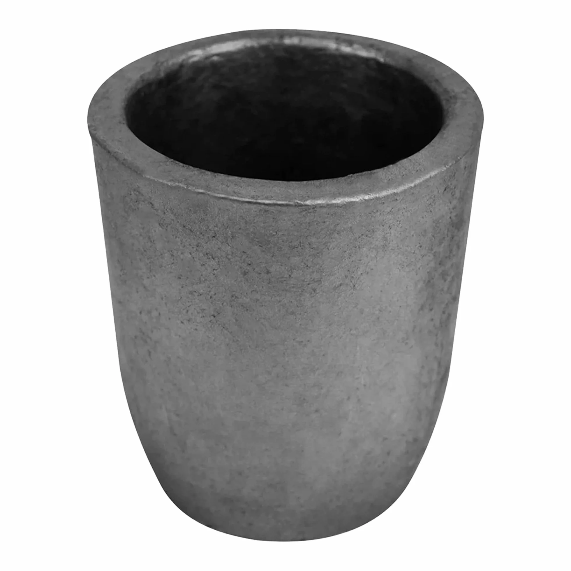 Gießerei Graphit Tiegel, Guss Tiegel, Ofentiegel Schmelztiegel, Becherform Siliziumkarbid Graphitofen Gießtiegel Schmelzwerkzeug (#3-3kg)