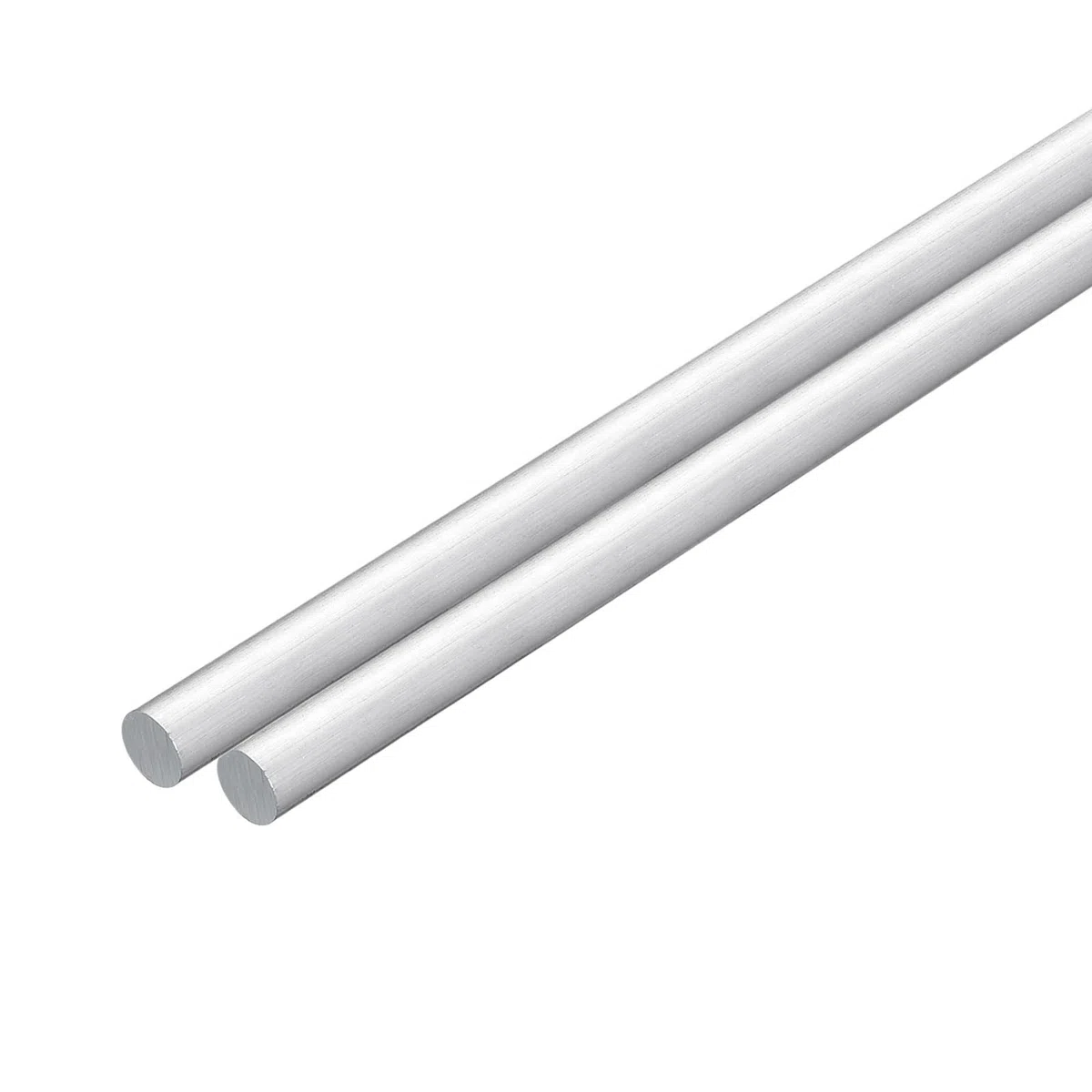 QUARKZMAN 2 Stück 9/16"(15mm) Durchmesser Runder Aluminiumstab 12"(305mm) Lang 6063 Aluminium Rundstab Massiv Drehbank Stangenmaterial Für Industrie Bau DIY Handwerk