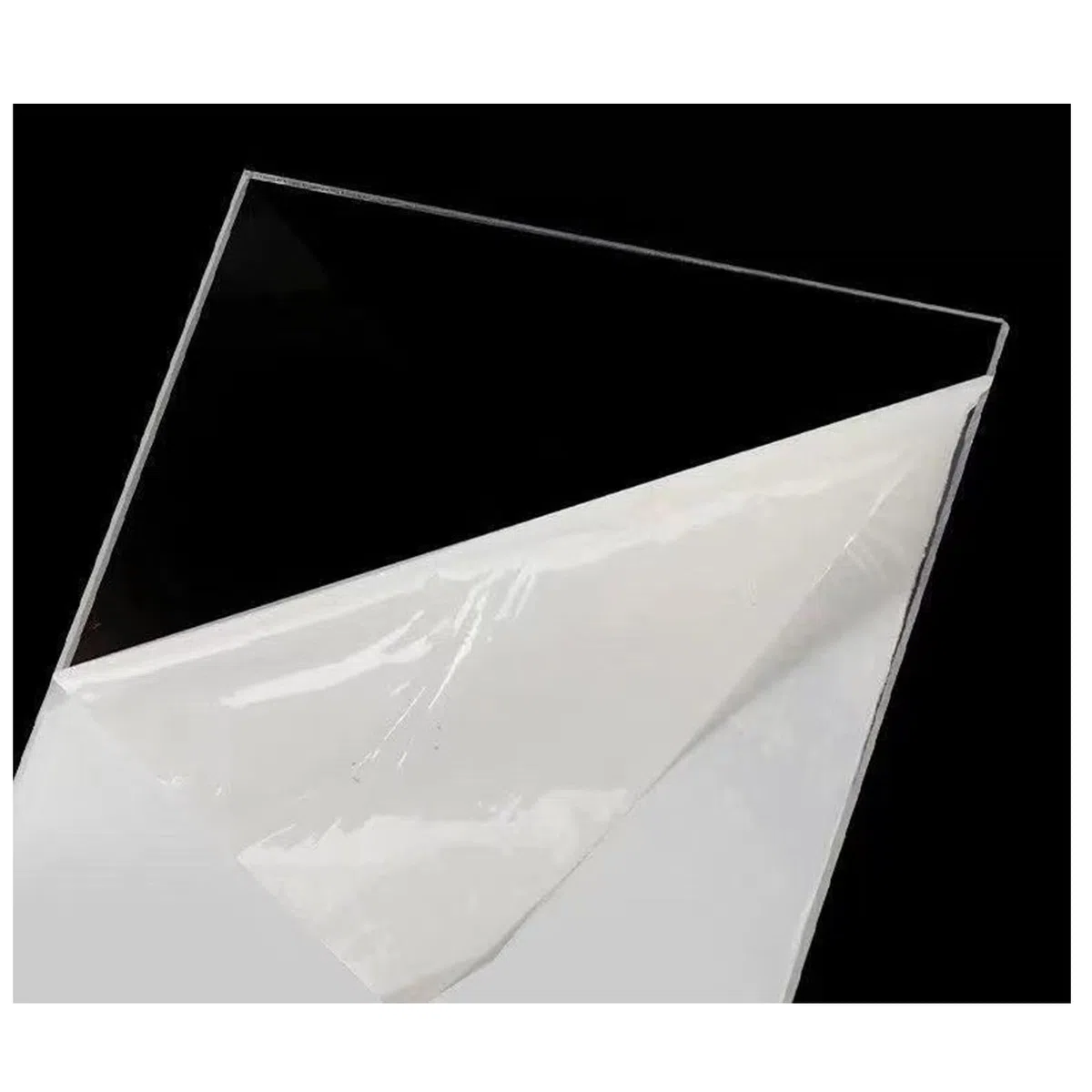 58cmx43cm klare Acrylplatten, 3mm dick, klare -Kunststoff-Acrylplatte, transparente Kunststoffplatte für Dekoration, Display, Bilderrahmen, Malerei, Regale, Außenfenster