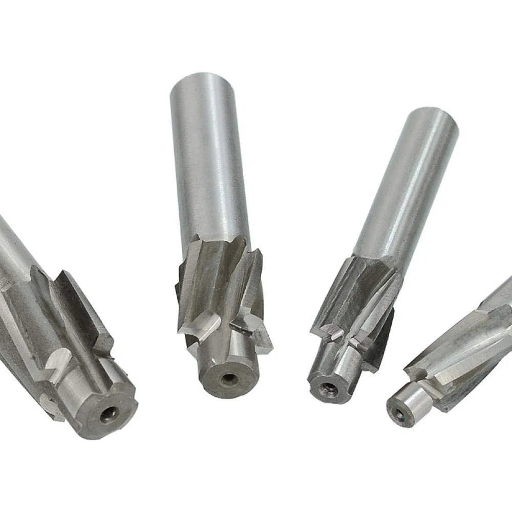 1pc 4 Flöte Senker Schaftfräser M3-M16 Pilot Nutting Tool Fräser Senker Schaftfräser Pilotloch HSS Fräser-M6,2x10x10,4x58