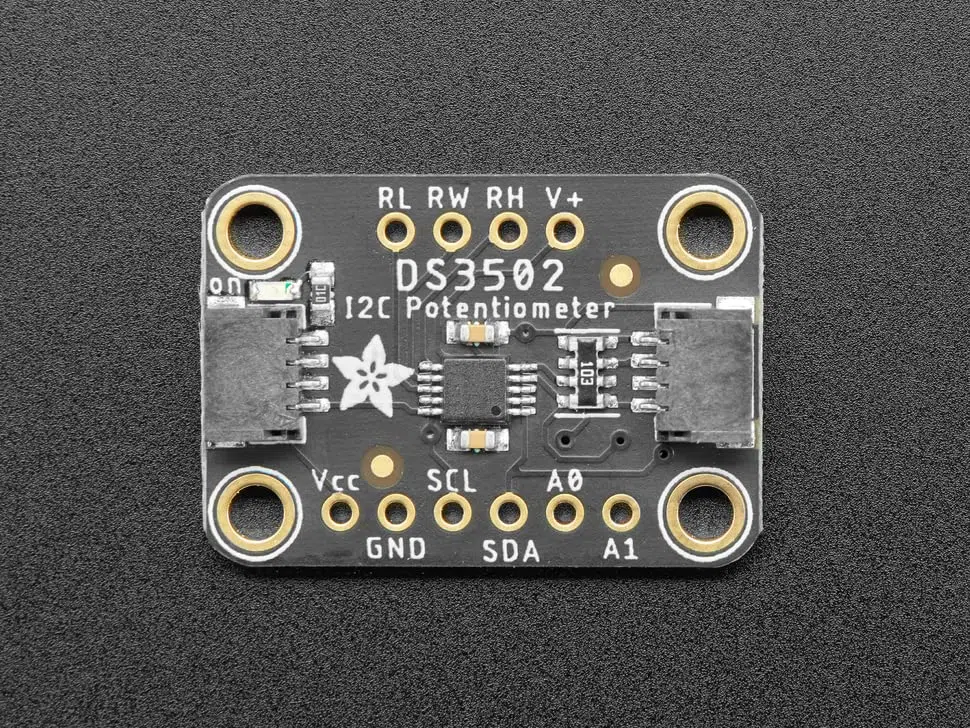 Adafruit DS3502 I2C Digital 10K Potentiometer Breakout - STEMMA QT/Qwiic