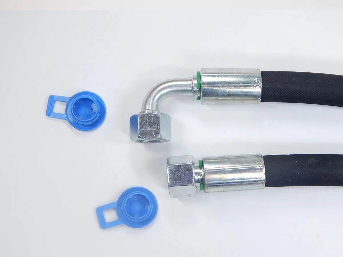 Hydraulikschlauch NW10-12L ? DKOL - DKOL45 - DKOL90 - CEL innen gereinigt und verschlossen. Längen von 200mm bis 1.900mm 1500 mm DKOL - DKOL45
