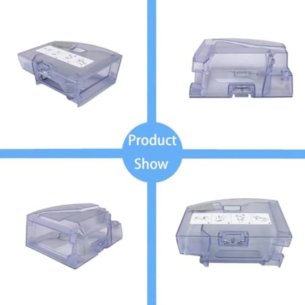 Wassertank und Mülleimer für Roborock Q7 Max/Q7+/T8 Plus, Doppelfunktion 2-in-1-Reinigungsbox mit transparentem Design, kompatibel mit Reinigungsrobotern für zu Hause