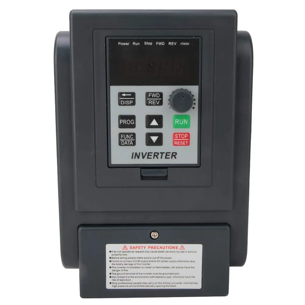 AT4 2200X Einphasen Eingangswandler mit 3 Phasen Ausgang und variabler Frequenz (220 V, 2,2 kW), PWM Steuerausgangsspannung, für Pumpensteuerungsfluss, Wasserversorgung mit konstantem Druck, Lüfter us