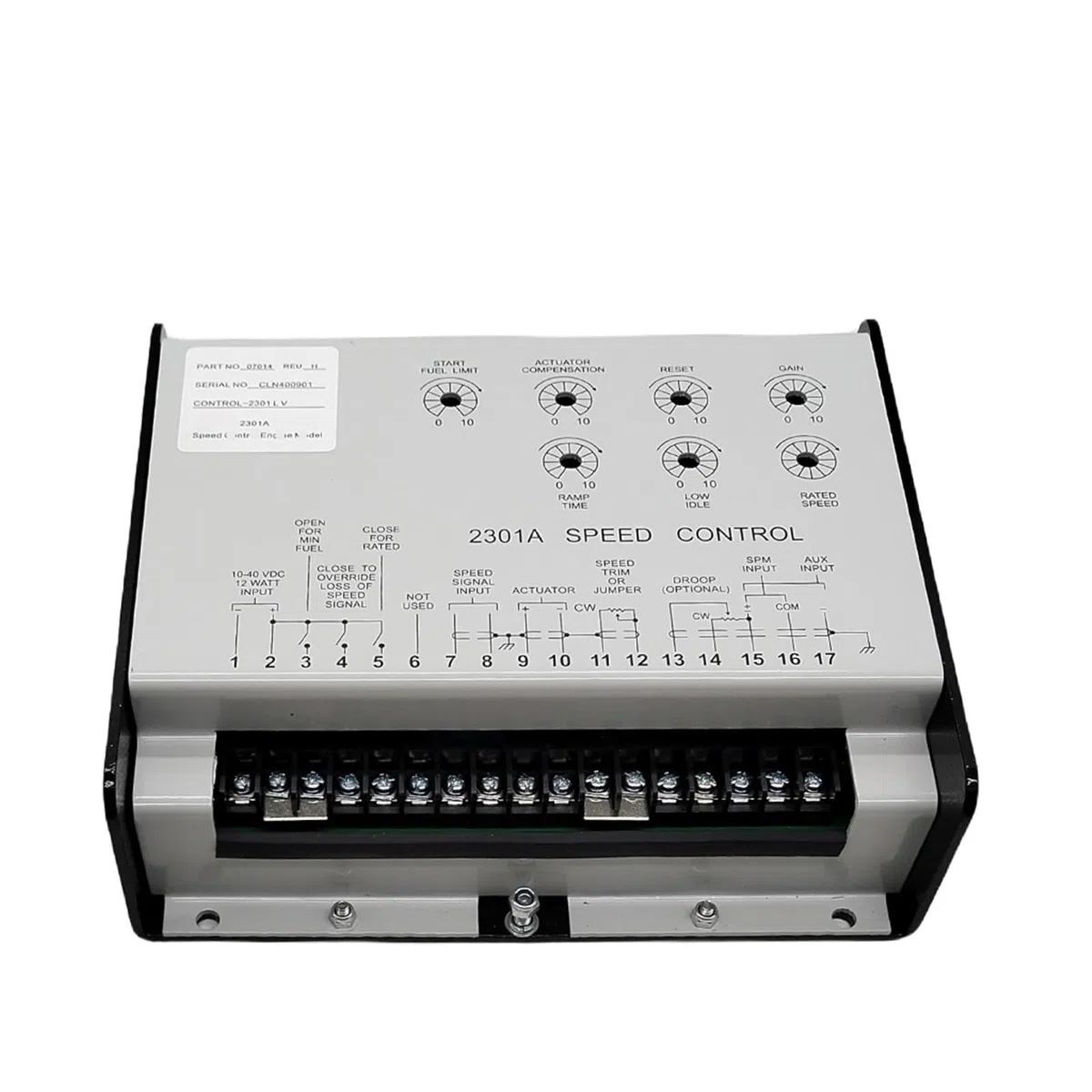 Drehzahlregler 2301A 9907-014 Kompatibel mit Drehzahlreglerplatine