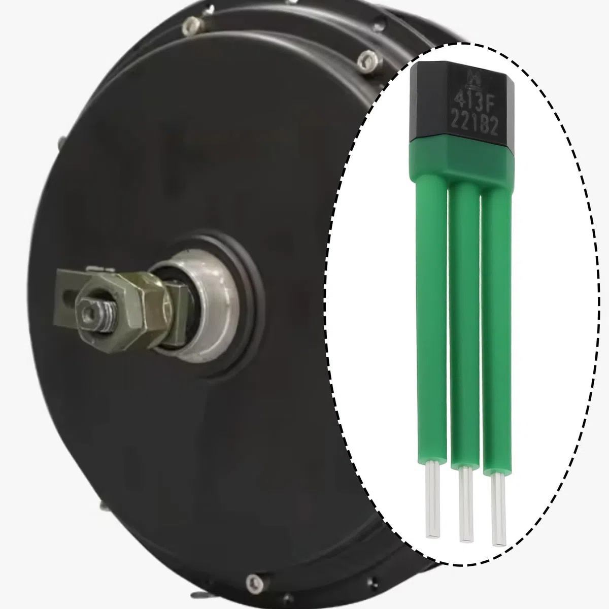 5 pcs Hall Sensor 413F für Ebike Motor 2000w 3000w Kompatibel mit Quanshun Kompatibel mit Yuma