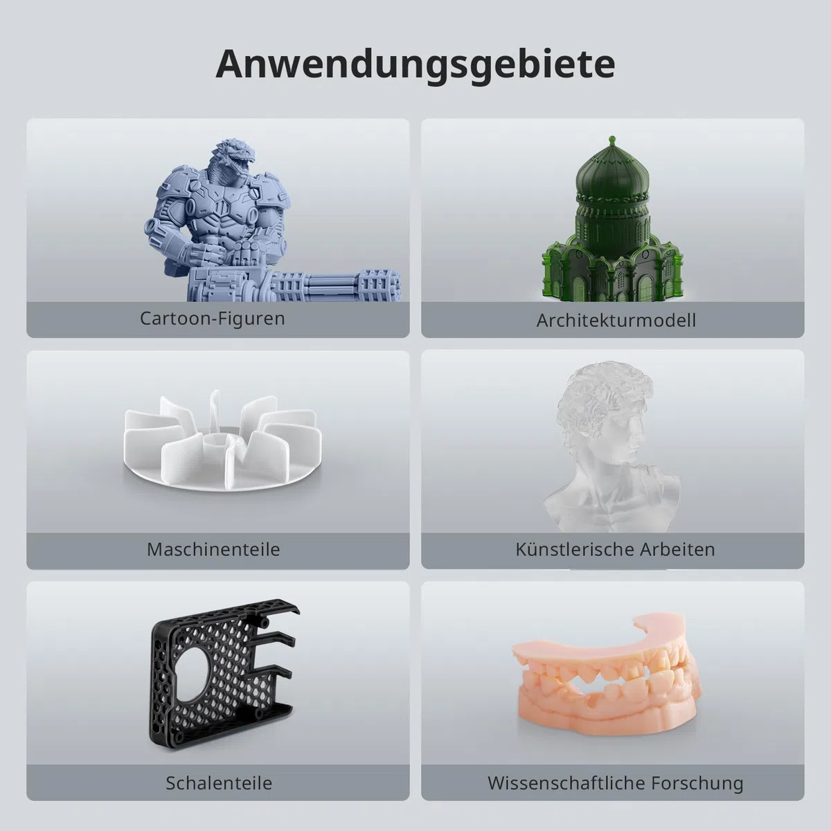ANYCUBIC ABS-Like Resin Pro 2, 3D Drucker Resin mit Hoher Festigkeit und Zähigkeit, Hoher Präzision, 405 nm UV-härtendes Harz für MSLA/LCD/DLP 3D Drucker, Transluzent 1000g