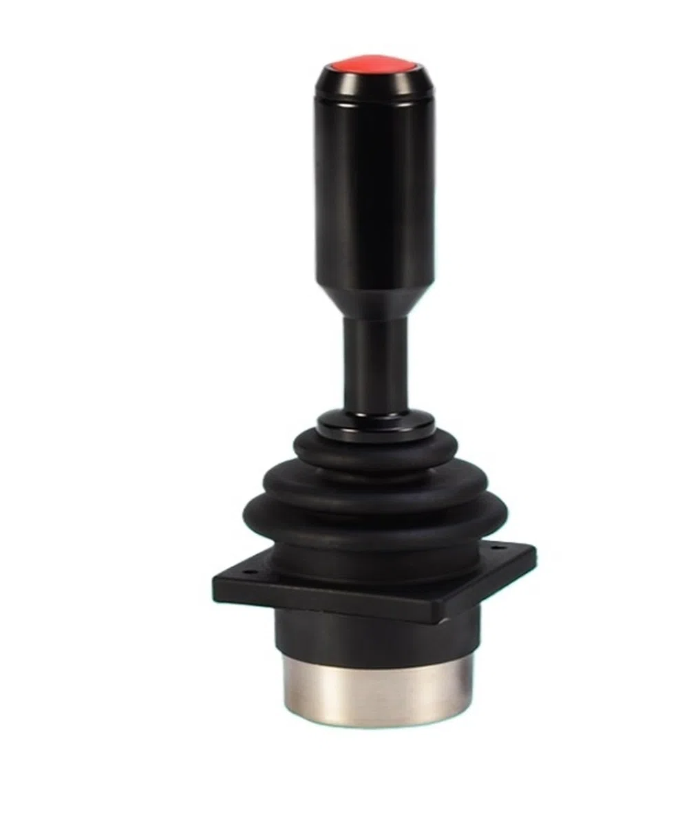 MNMIOIO SMC30C Hochpräziser Hall-Sensor-Joystick, 2-Achsen-Joystick-Controller mit 1 Taste(DC5V output RS232 blue button)