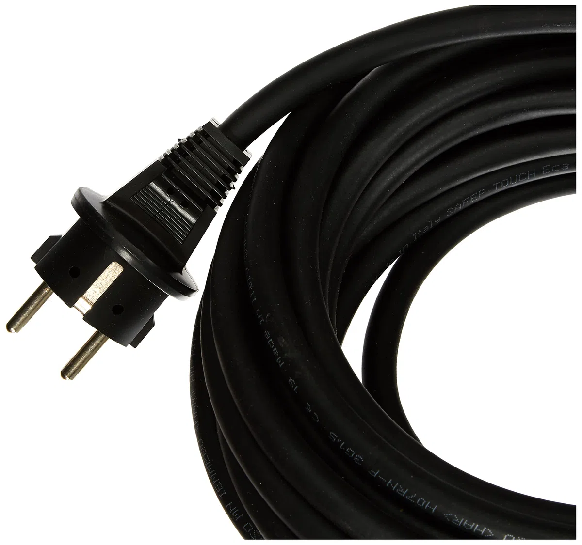 Wieland Gummi Anschlussleitung Buchse RST20i3 - SchuKo-Stecker (Typ F) 8m RST20I3K1BF 15 80SW