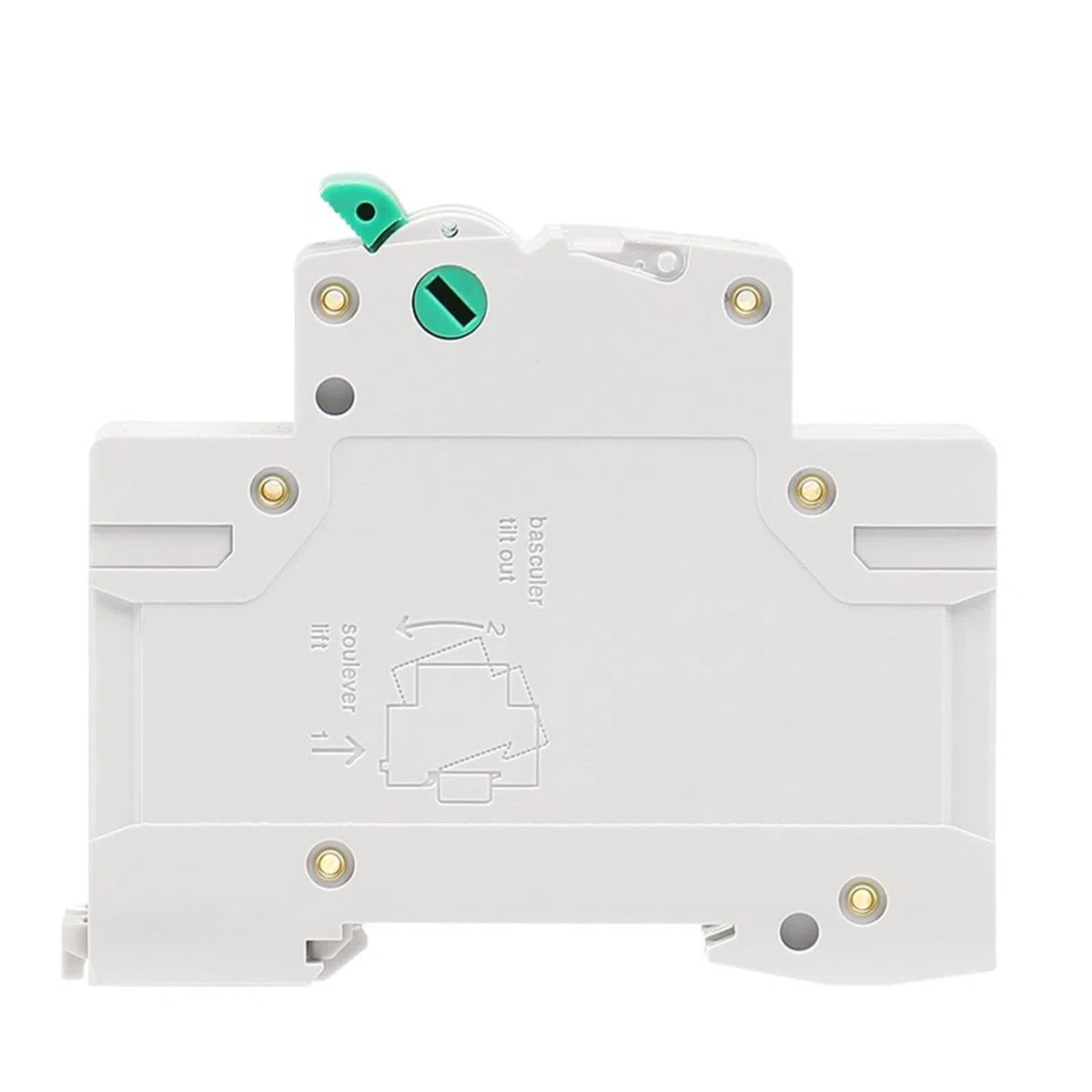 GYH8 Rail 4 Pole Trennschalter 400V Hauptschalter 63A 100A 125A Trennschalter 1St Leistungsschalter (Color : 63a, Size : 4Pole)