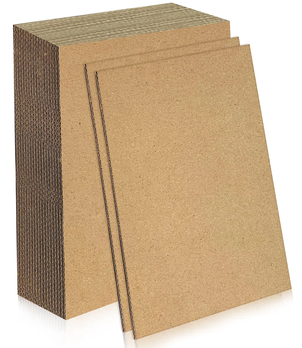 20 Stück Wellpappe A3, Dicke Pappe zum Basteln, Karton, Cardboard, Kartonpapier für DIY Handwerk, Malen und Kunsthandwerk