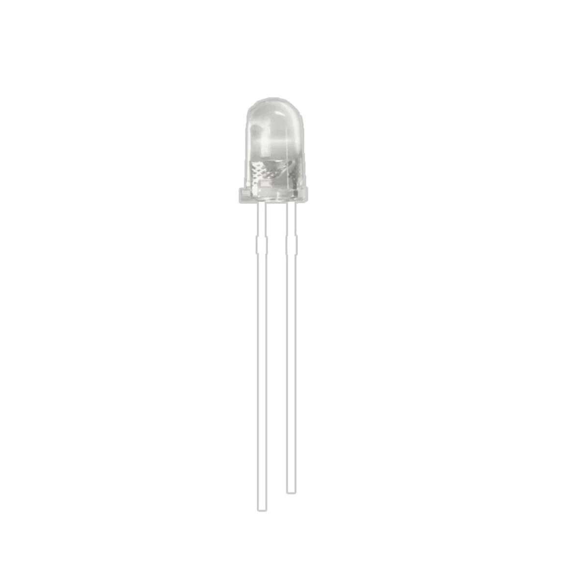 Diode 1000 Stück, 5,0 mm, 622 nm rotes Licht, ultrahelle LED, SLR5009, Helligkeit bis zu 30000 mcd