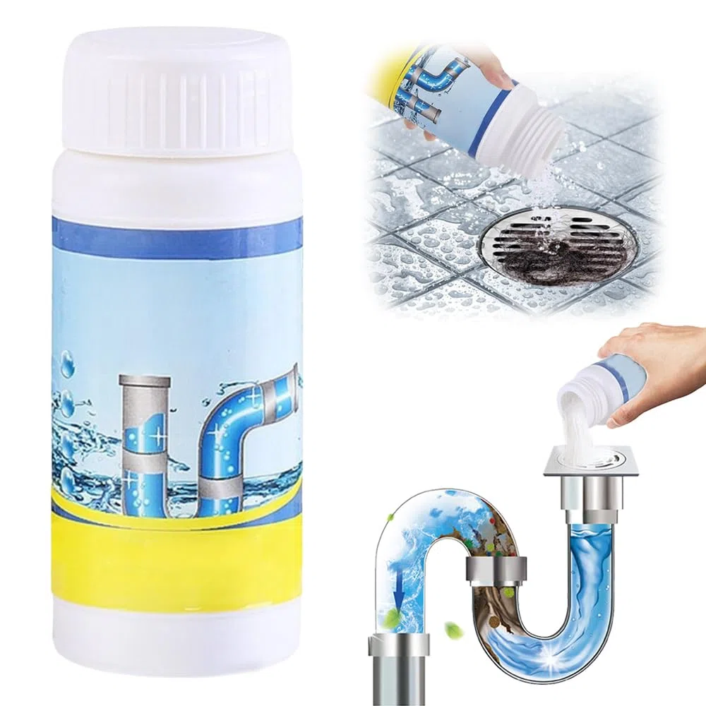 Abflussreiniger Schaum Extra Stark, 2026 Neu Rohrreiniger Extrem Stark, Sink Und Drain Cleaner, Hochwirksamer Rohrreiniger Mit Aktivschaum, für Küche, Bad, Toilette (1)