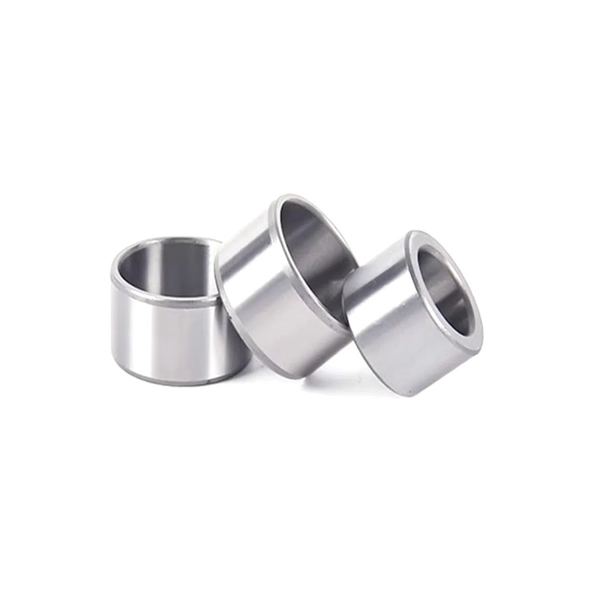 Lagerstahlhülse, Innendurchmesser 12 mm, Außendurchmesser 14 mm, Höhe 8 mm, Hohlbuchse ohne Gewinde, verschleißfeste Wellenführungshülse,1 Stück