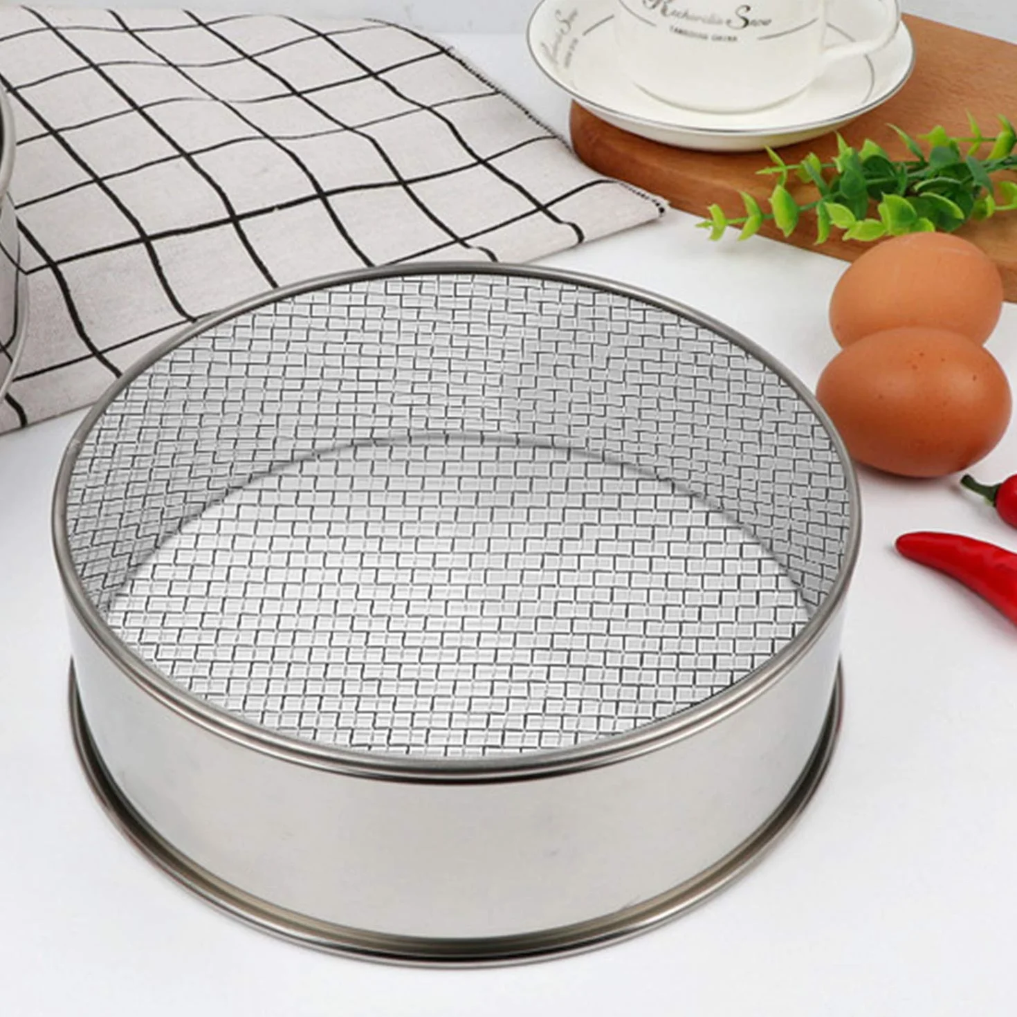 AIEX 304 Edelstahl Wire Mesh Drahtgitter Drahtgewebe 5 Mesh für Belüftung Schutzgitter Metall Wachmann Garten Bildschirm Schränke(30,5 x 61cm)