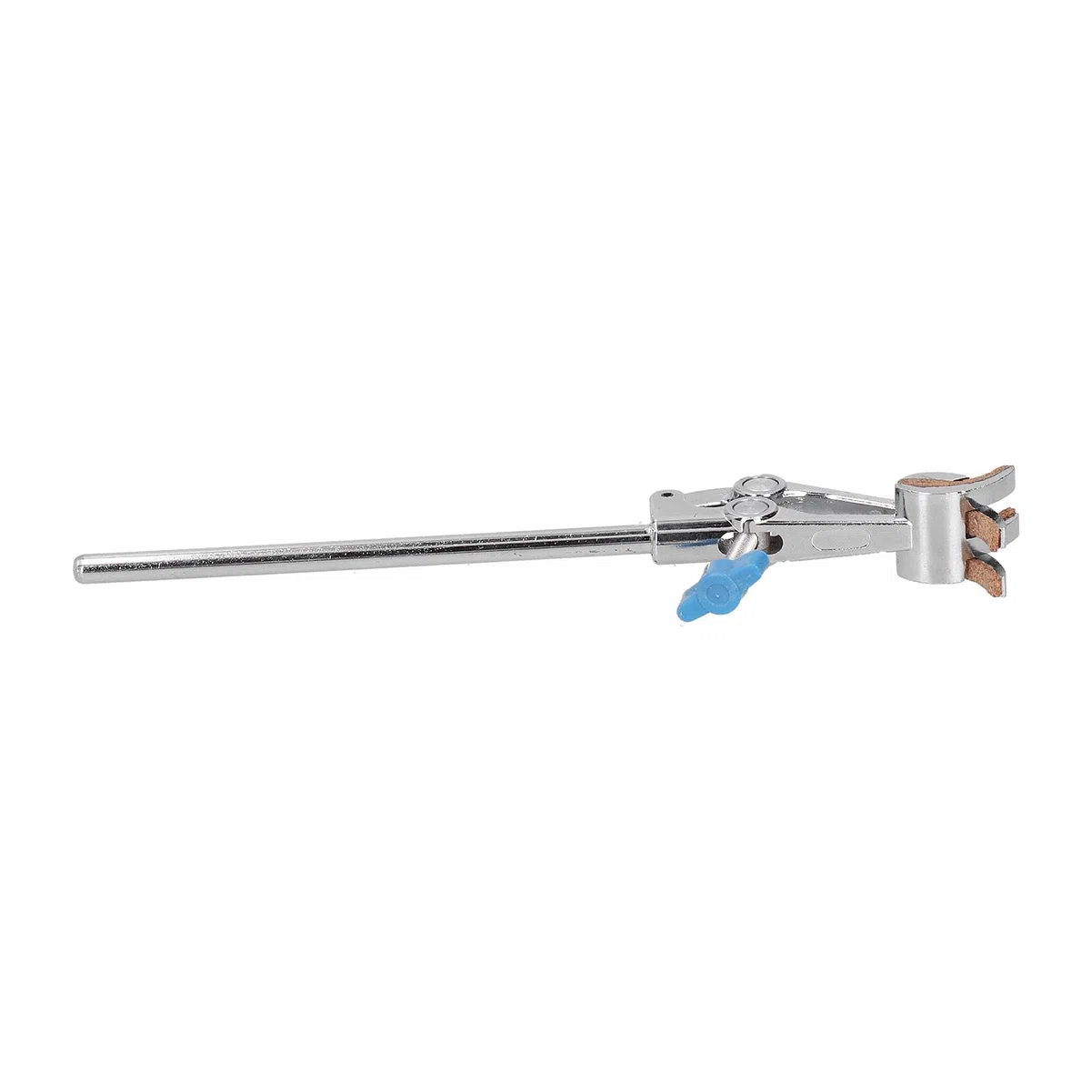 Laborklemme 4-Zinken Kolbenbecherhalter mit Korkauskleidung für Schutz, 250mm Länge