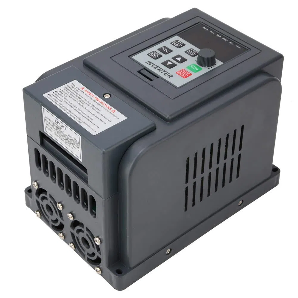 AT4 2200X Einphasen Eingangswandler mit 3 Phasen Ausgang und variabler Frequenz (220 V, 2,2 kW), PWM Steuerausgangsspannung, für Pumpensteuerungsfluss, Wasserversorgung mit konstantem Druck, Lüfter us