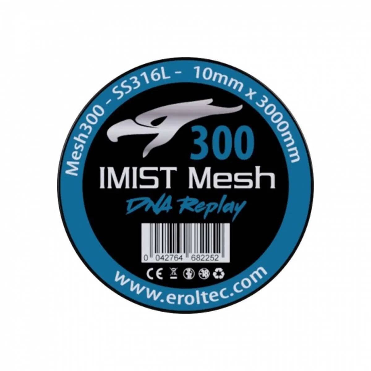 IMIST 3 Meter SS316L V4A Premium Mesh Wire 10mm Variante 300er
