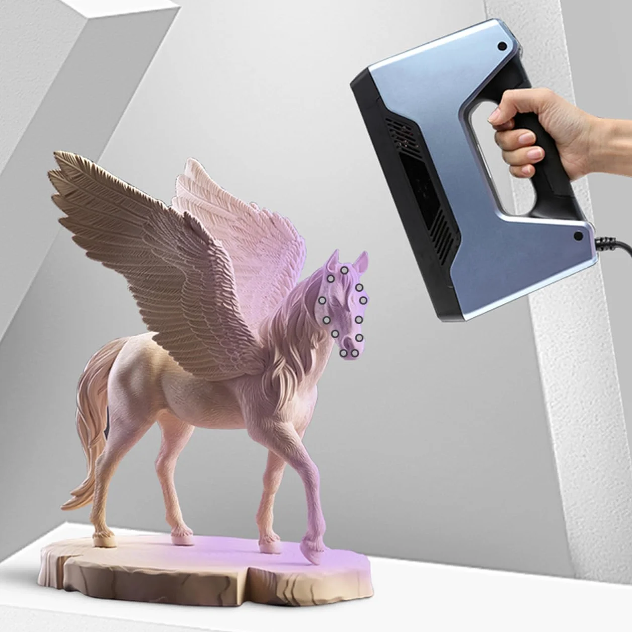 UKCOCO Referenz-Markierungspunkt Für 3D-Scanner Reflektierender Filmmarkierungspunkt 3D Hochreflektierende Folie 5 Blatt Leicht Und Reißfest