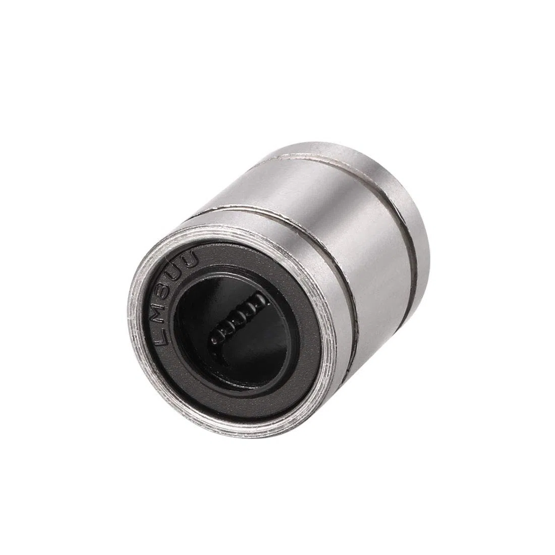 sourcing map 10 Stück Linearkugellager LM8SUU 8 mm Bohrung 15 mm Außendurchm. 17 mm Lang für CNC Maschine 3D Drucker