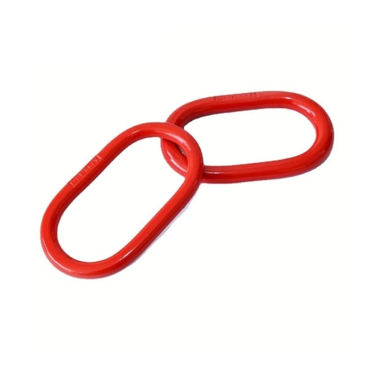 Hochfeste Heberinge aus legiertem Stahl, lange Heberingketten, Heberinge, runde Ringe, lange geschmiedete ovale Ringe zum Heben und für andere Anwendungen (21,7 T)