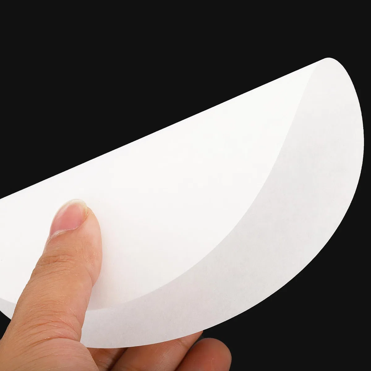 PATIKIL 100Stk 18cm Qualitatives Filterpapier Kreise Langsame Drehzahl Rund Labor Filter Papier Chemisch Industrieller Öl Prüftrichter Filter Papier
