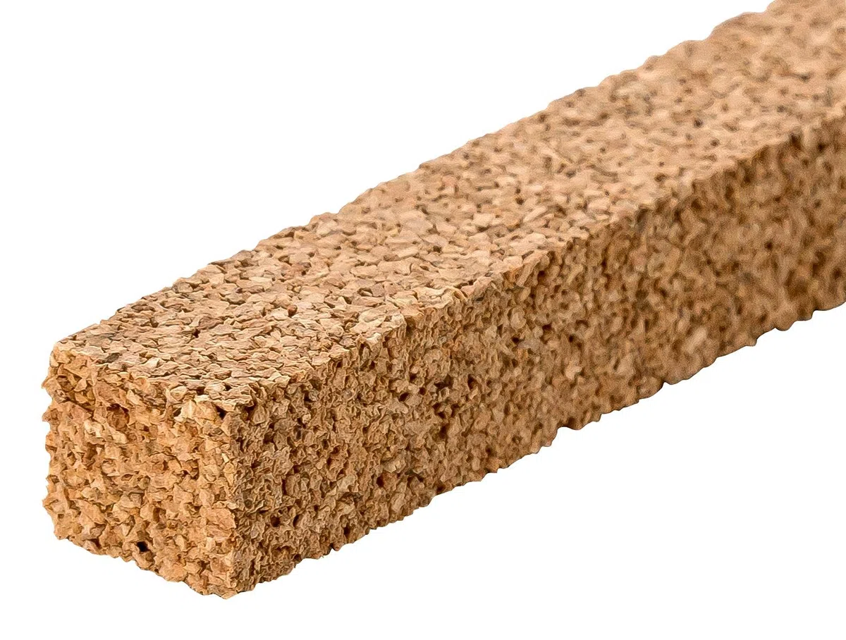 Korkstreifen | Parkett Dehnungsfuge | Dehnungsstreifen aus Kork | Gleisunterlage Modelleisenbahn & Modellbau | Naturkork aus Portugal – Streifen 900 x 10 x 10 mm, 10er-Pack