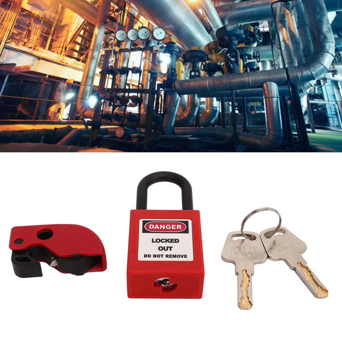 Watris Veiyi Lockout Tagout Gerät, Universal Circuit Breaker Sicherungsautomat Lockout Kit, Sicherungsfinder Für Geräte Wartung, Enterprise Management