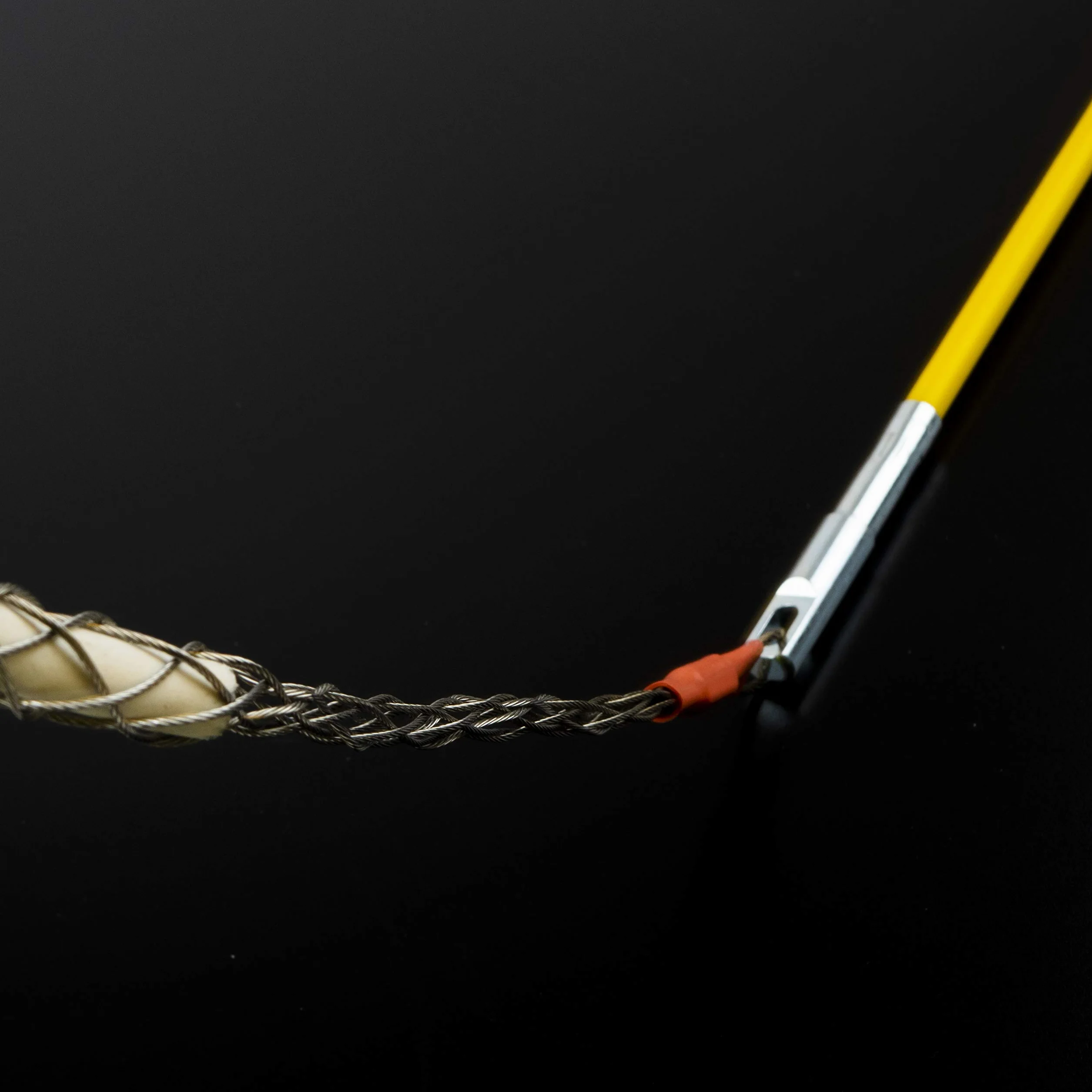 C.K MightyRods Pro Kabelstrumpf für Kabelstangen, Griff Kabel 6-10mm Ø, Kabelziehstrumpf für Elektrische Kabelziehhilfe, Zubehörsatz Elektroinstallation, Kabeleinziehhilfe Elektriker, CK T5442 06