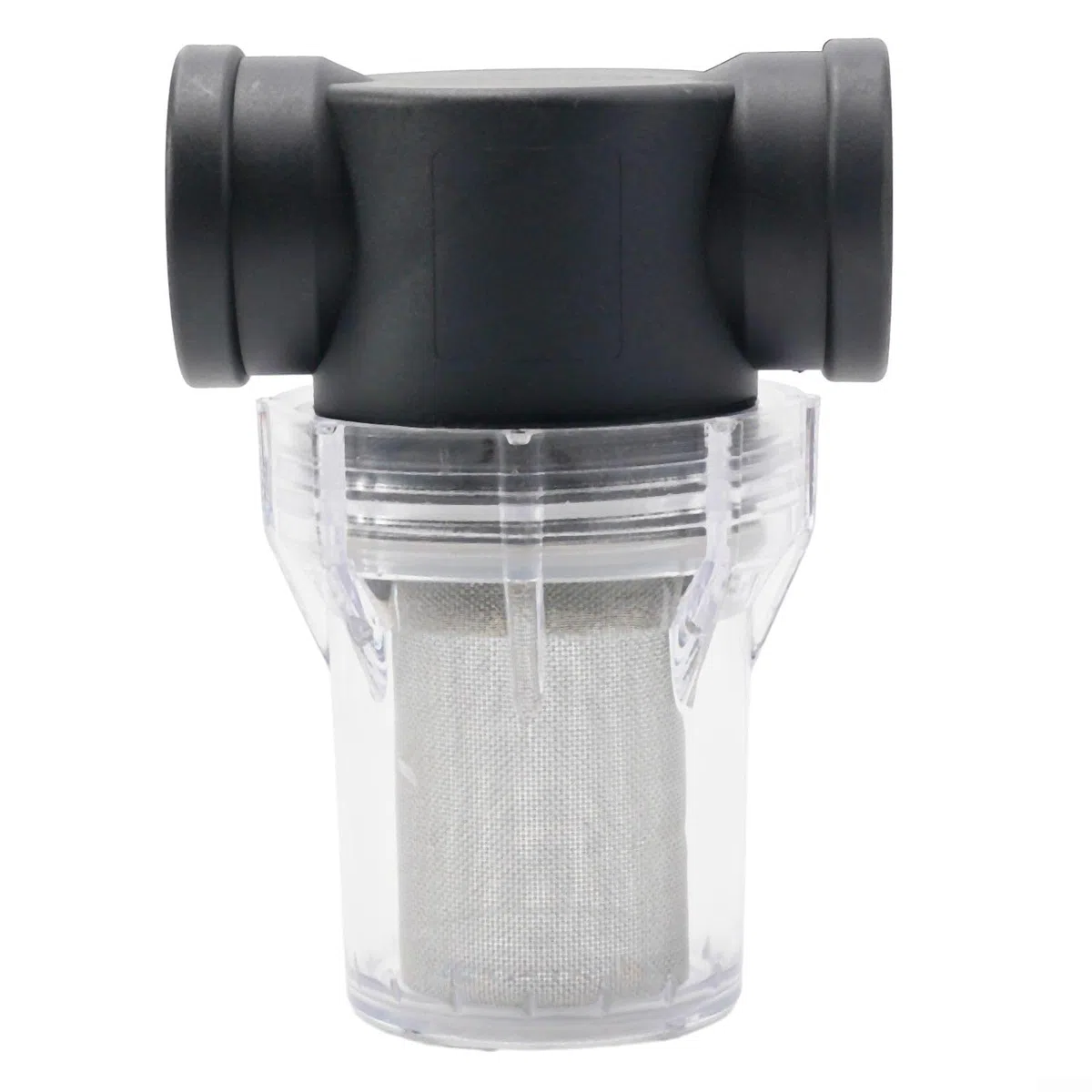 Inline-Wasserpumpen-Filtersieb für Gartenbewässerungssysteme mit 40 Mesh oder 80 Mesh Filtration und kompatibel mit Standard-Rohrgewinden (2,5 cm 40 Mesh)