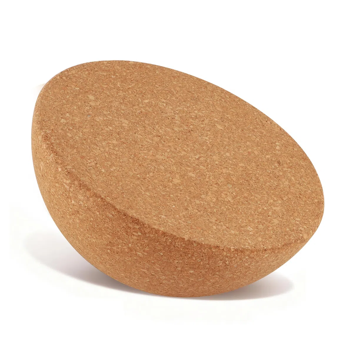Kork Balance-Trainingshalbkugel Ø15cm x H7cm mit Antirutsch-Oberfläche für effektives Gleichgewichtstraining in Yoga, Pilates, Fitness & Rehabilitation | Höchstwertiges Naturkork-Material