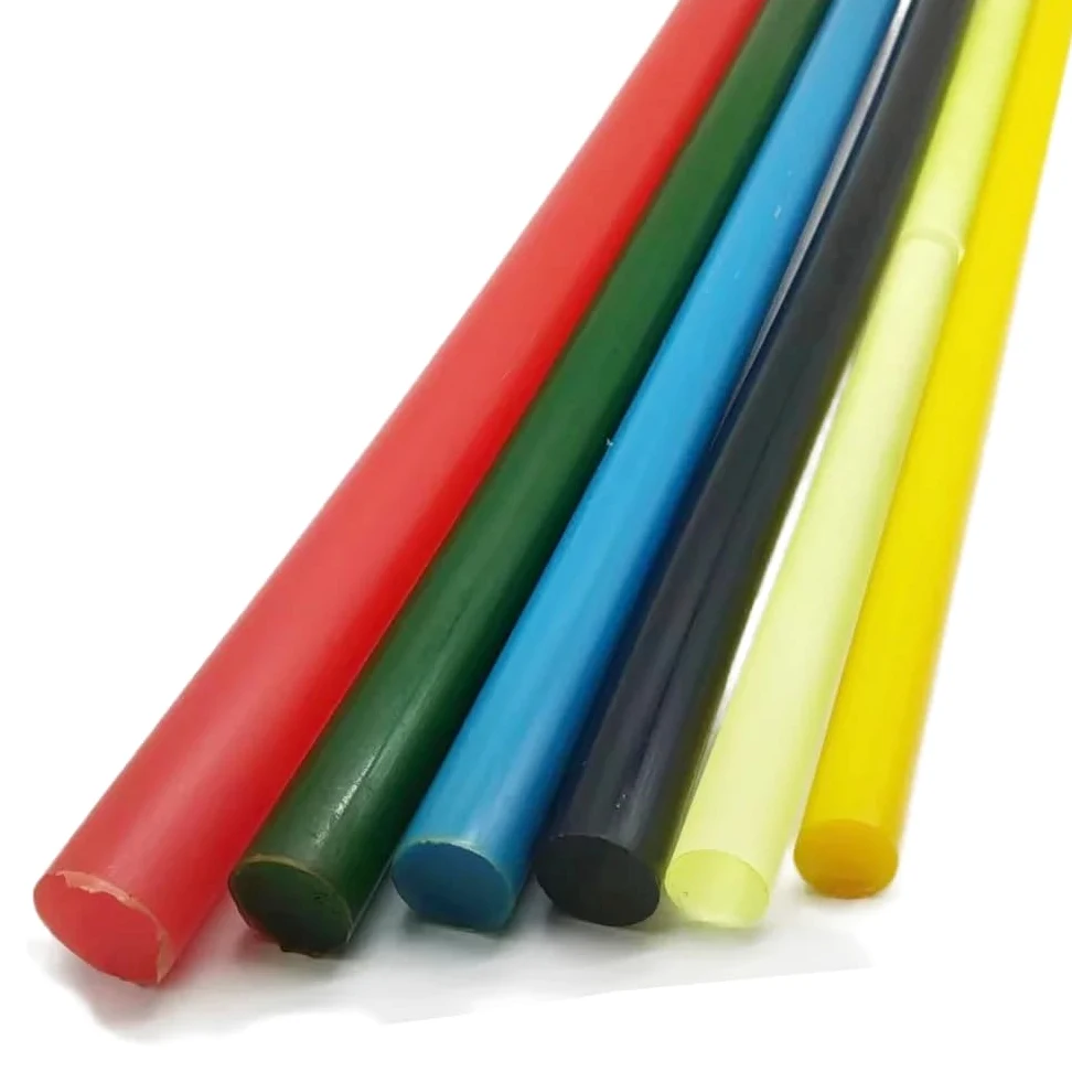 Polyurethanstange, Vollgummistange, 20-100 mm Durchmesser, 50 cm Länge, 75A Härte, ideal für verschiedene Anwendungen, langlebiges und vielseitiges Material