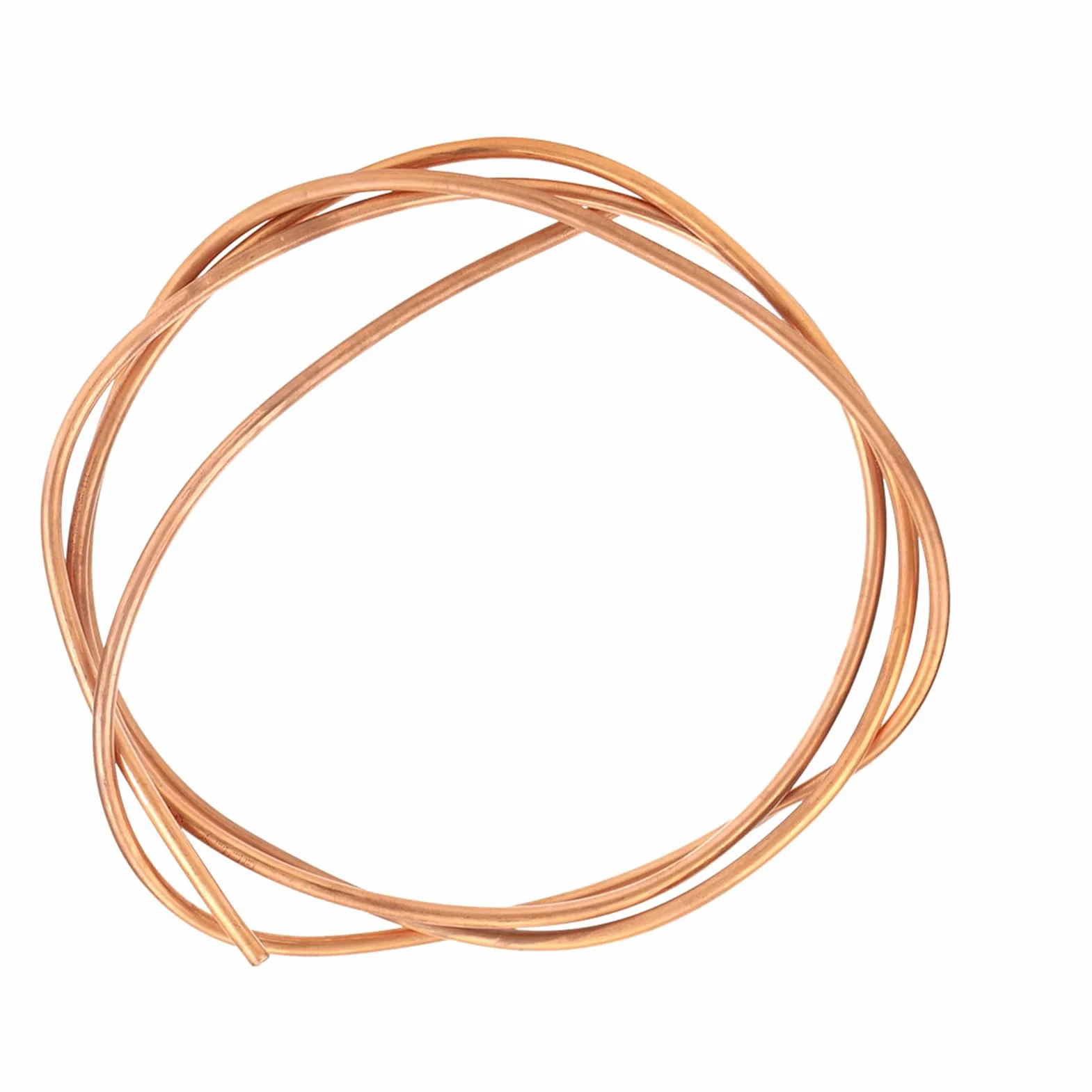 2 Meter Kupferrohr Weichkupferrohr C1100 T2 6mm Außendurchmesser 5mm Innendurchmesser für Kühlschrank Gefrierschrank Klimaanlage