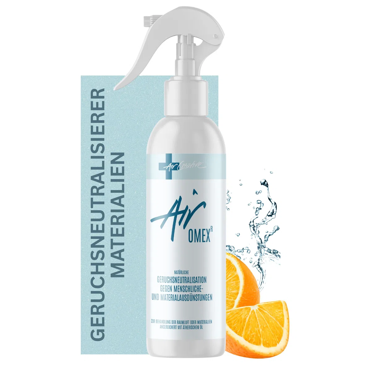 Geruchsneutralisierer Materialgeruch & Alltagsgerüche – Natürliche Airomex® Oxidationsformel für Textilien, Möbel & Räume - 250ml