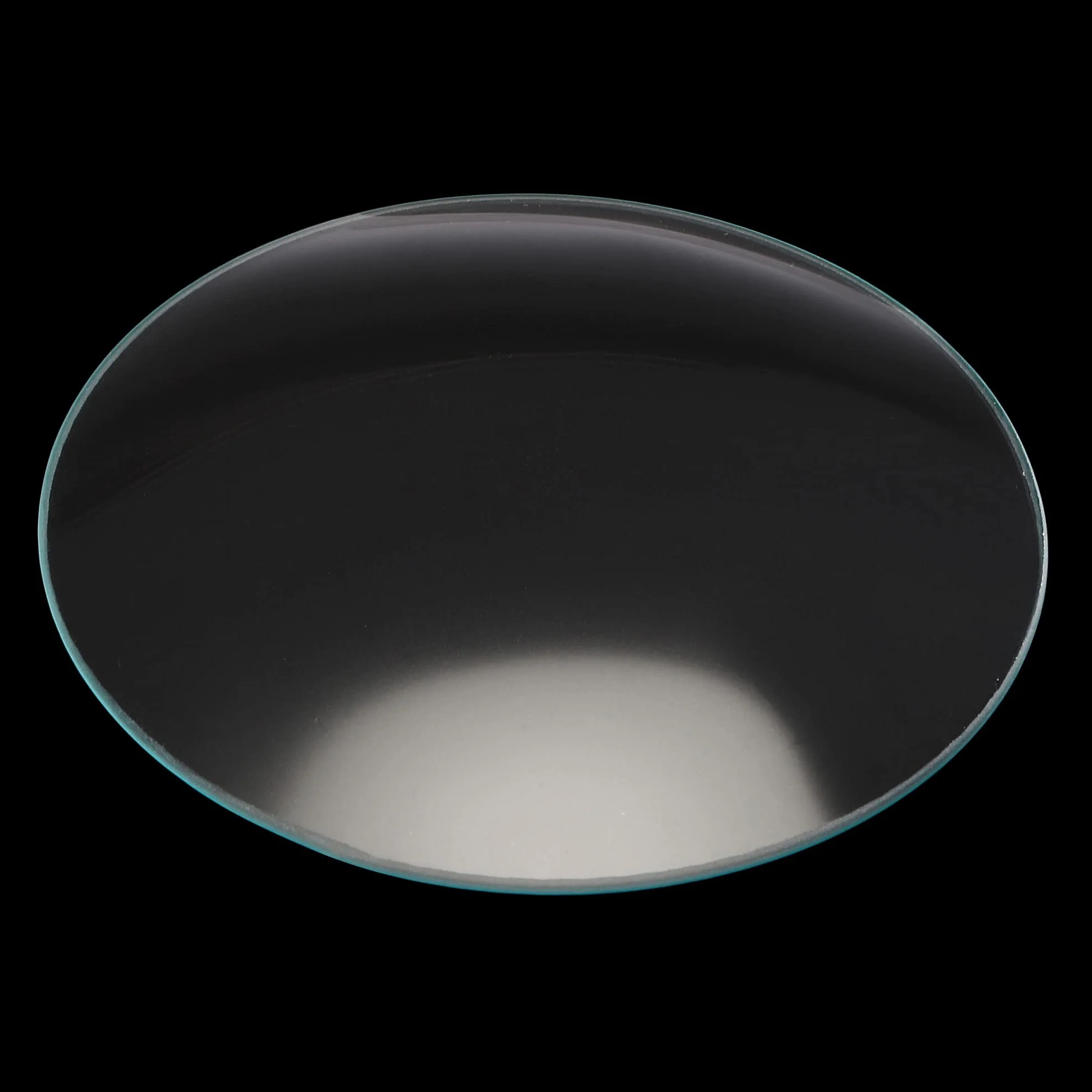 PATIKIL 90mm Uhrglas 6Pack Becher Deckel Labor Glas Zubehör Glatte Kante Fasenbogen Kristalllinse Glas Ersatzteile, Durchsichtig