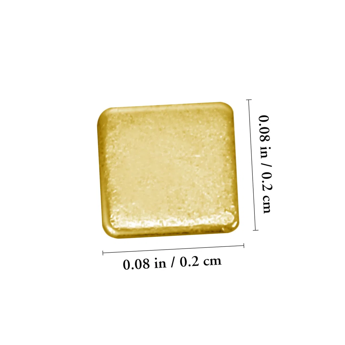 TOPBATHY Lötchips Vorgeschnitten 150 Stück 2x2mm Lötzinn aus Vergoldetem Kupfer für Schmuckreparatur und Elektroniklöten in Bastelprojekten