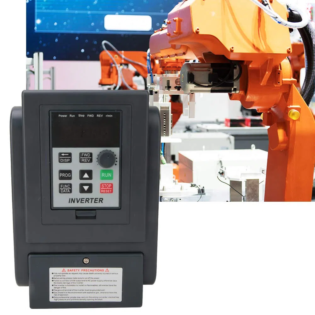 AT4 2200X Einphasen Eingangswandler mit 3 Phasen Ausgang und variabler Frequenz (220 V, 2,2 kW), PWM Steuerausgangsspannung, für Pumpensteuerungsfluss, Wasserversorgung mit konstantem Druck, Lüfter us